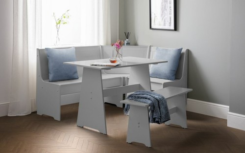 Dove grey corner storage - corner,