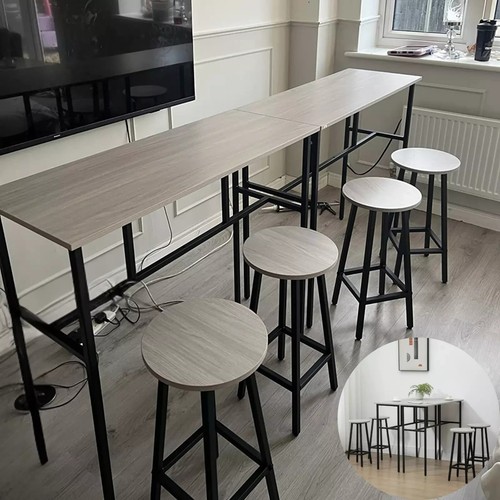 Piece industrial bar table - 6,