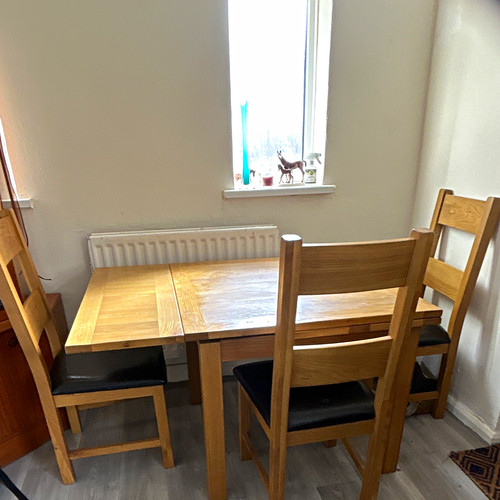 Piece wood dining set - wood,