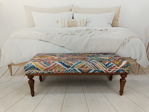 Footstool bench with - bench,,
