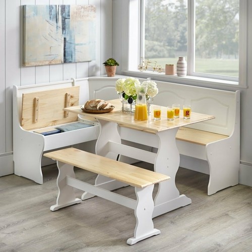 White wooden top - 3,