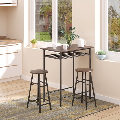Homcom piece dining set - 3-piece,