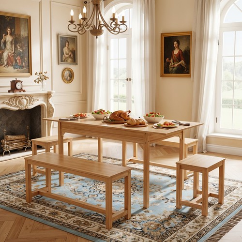 Extend dining table benches - dining,