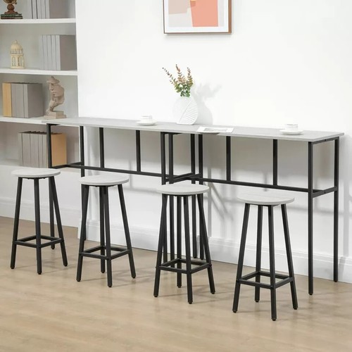 Piece industrial bar table - 6,